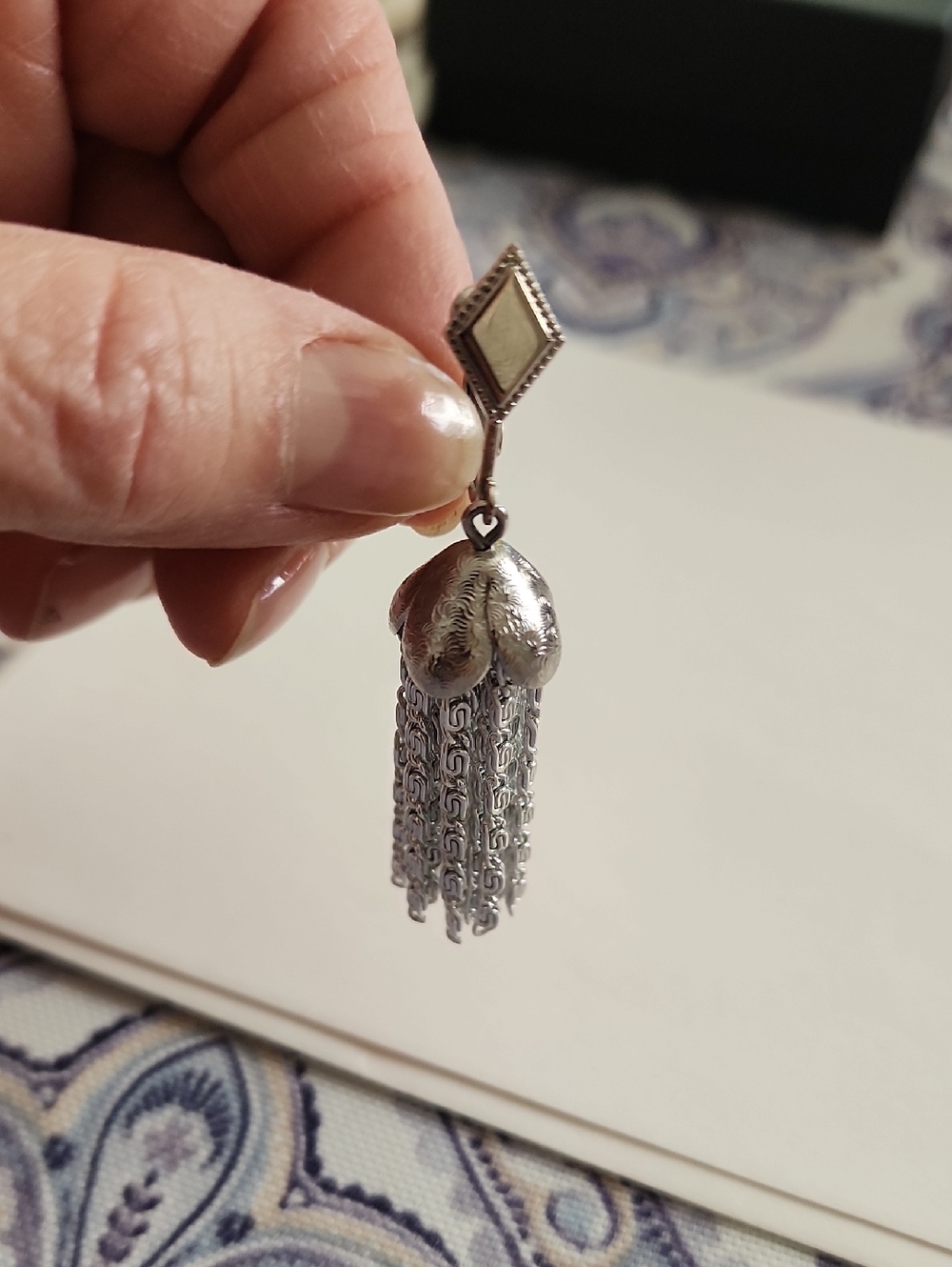 Vintage Art Deco Chandelier Earrings By Sara Coventry